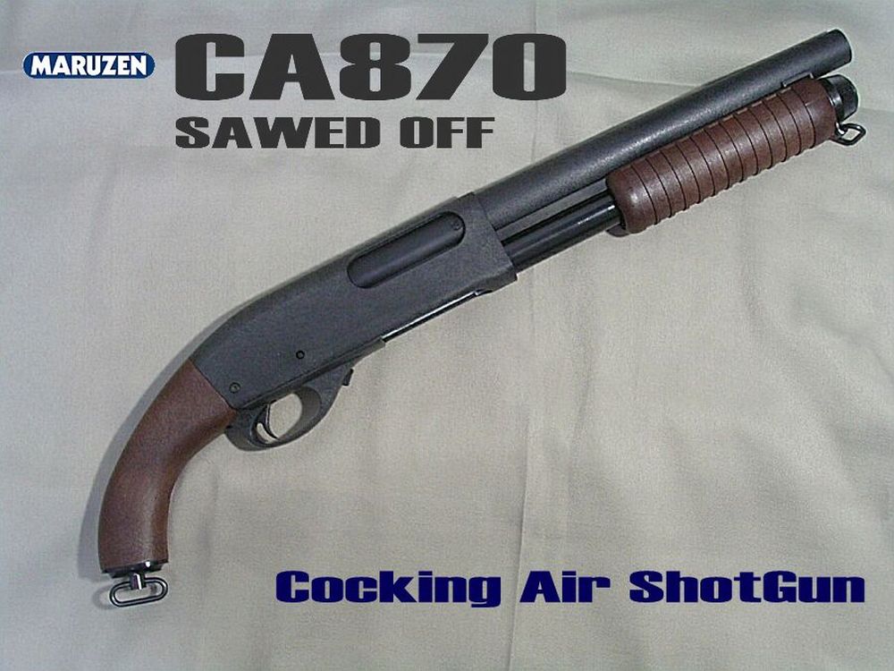 0235 マルゼン　CA870 SAWED OFF ショットガン　エアコキ