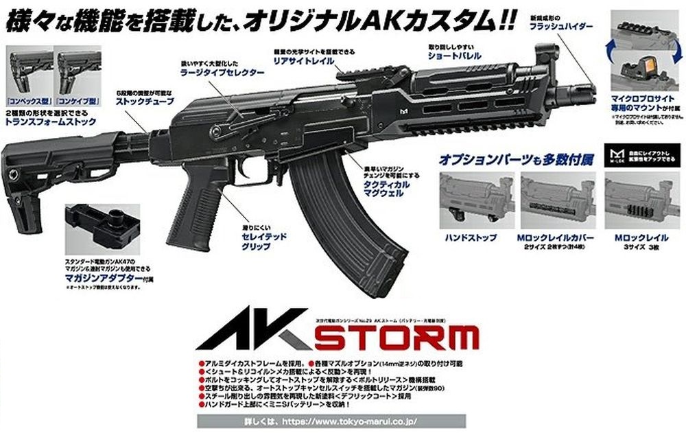 2020.4.17 東京マルイ 次世代電動ガン AK STORM [AEG] | GUN道場2